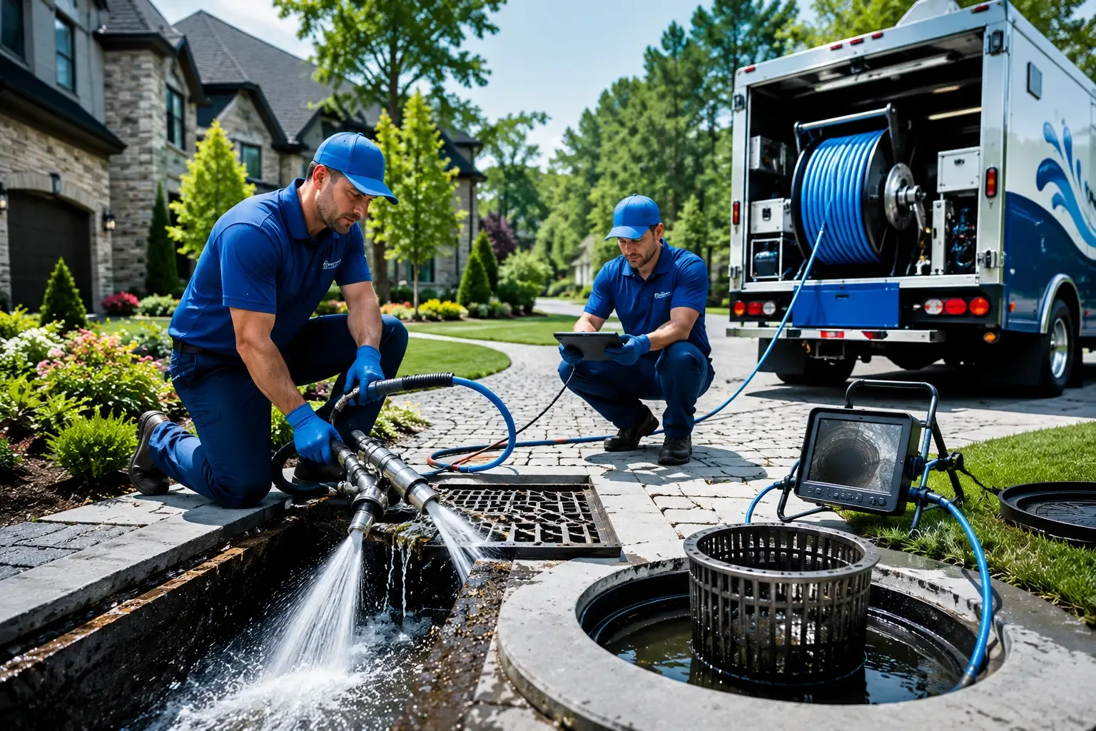 Local outdoor drain cleaning professionals in Zionsville, IN