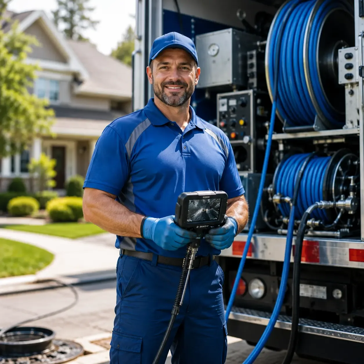 Local outdoor drain cleaning specialists in Zionsville, IN